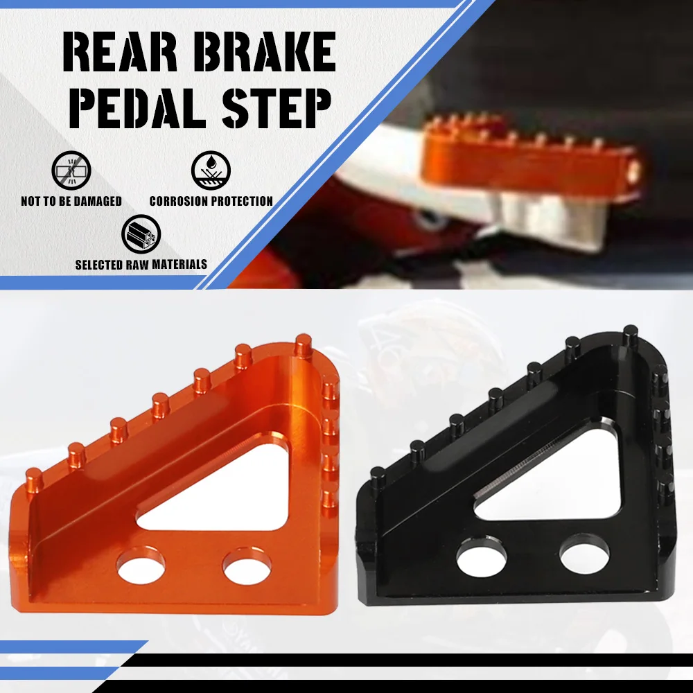 Motorcycle Accessories CNC Aluminum Rear Brake Pedal Step Tips FOR RC125 200 690 DUKE 690 SMC 990 950 ADVENTURE S SUPERENDUROR
Motorcycle Accessories CNC Aluminum Rear Brake Pedal Step Tips FOR RC125 200 690 DUKE 690 SMC 990 950 ADVENTURE S SUPERENDUROR