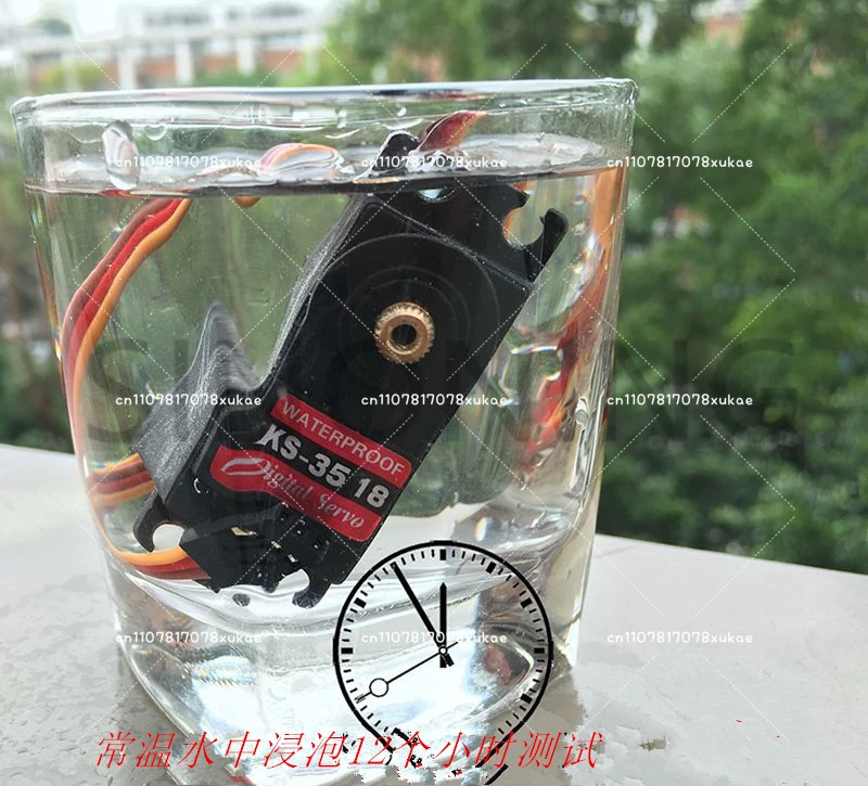 KS-3518 Digital Servo 20KG Large Torque Metal Tooth Full Waterproof Climbing Car Robot
KS-3518 Digital Servo 20KG Large Torque Metal Tooth Full Waterproof Climbing Car Robot
