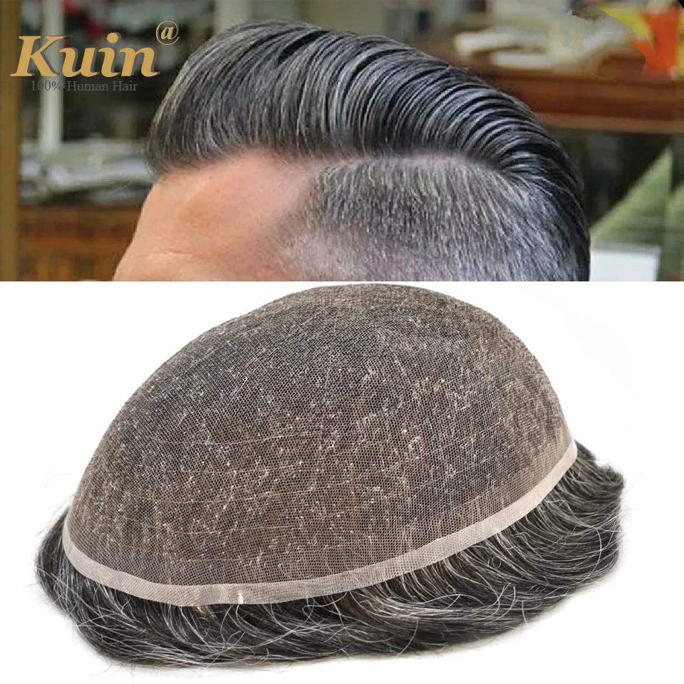 NEW Swiss Full Lace Men Toupee Real Human Hair Wigs Front Bleach Hair Replacement Men Wig Breathable White Hair Men Prosthesis
NEW Swiss Full Lace Men Toupee Real Human Hair Wigs Front Bleach Hair Replacement Men Wig Breathable White Hair Men Prosthesis