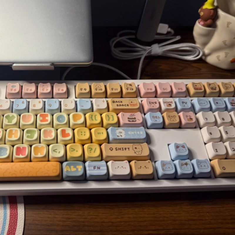 Колпачки для клавиш с мгновенной лапшой, профиль MOA, сублимация, персонализированное украшение для клавиатуры с героями мультфильмов, подарки для женщин, девочек, друзей
Колпачки для клавиш с мгновенной лапшой, профиль MOA, сублимация, персонализированное украшение для клавиатуры с героями мультфильмов, подарки для женщин, девочек, друзей