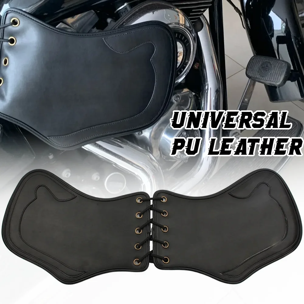 Motorcycle Universal PU Leather Heat Saddle Shield Deflectors For Harley Touring Street Road Glide Dyna Fatboy Softail Sportster
Motorcycle Universal PU Leather Heat Saddle Shield Deflectors For Harley Touring Street Road Glide Dyna Fatboy Softail Sportster