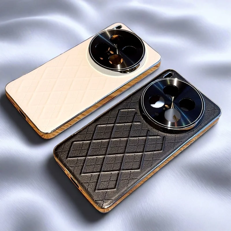 New Diamond Electroplated Silver Phone Case for Vivo X200s Ultra, Genuine Leather Anti-drop Protective Cover
New Diamond Electroplated Silver Phone Case for Vivo X200s Ultra, Genuine Leather Anti-drop Protective Cover