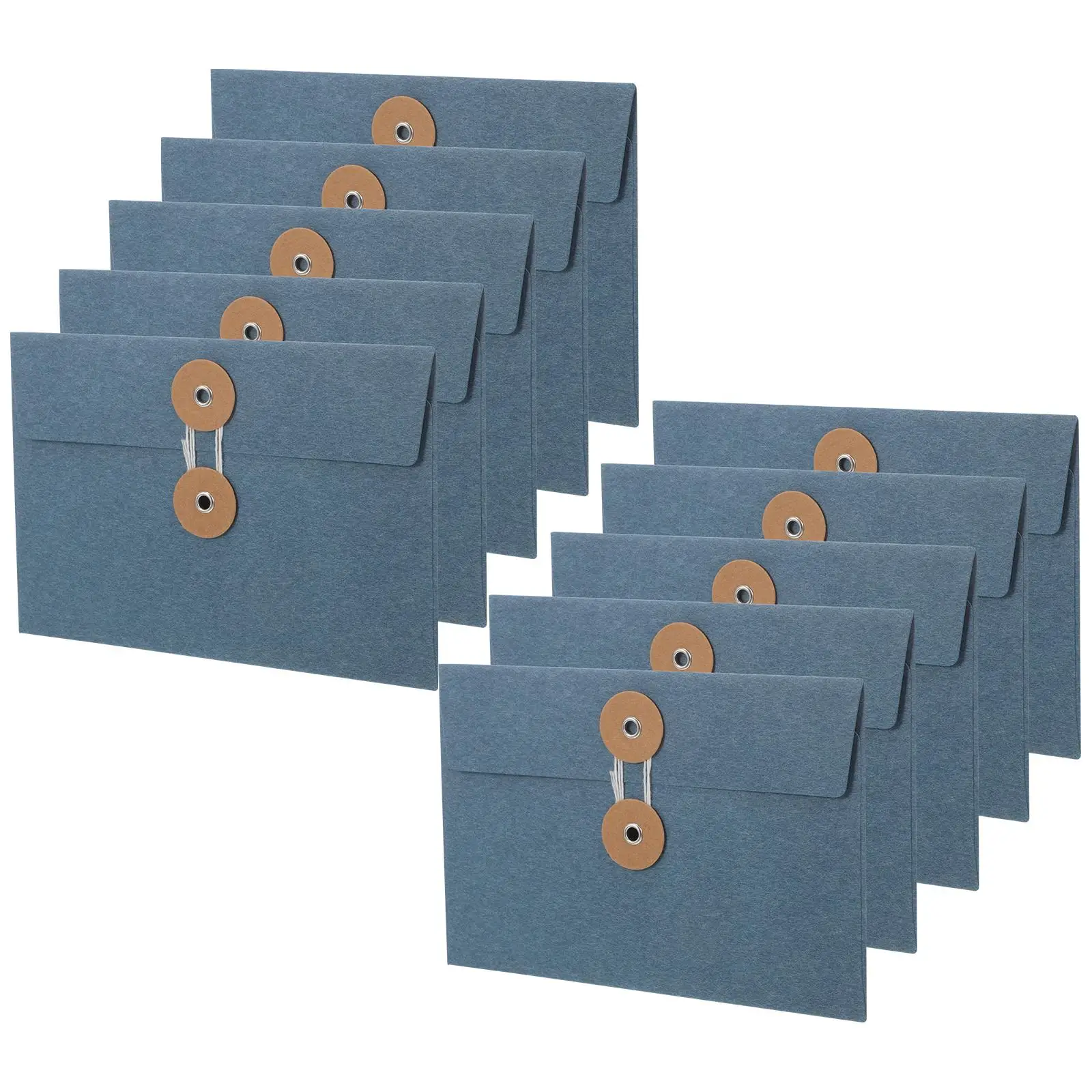 10PCS Paper Envelope Bags Retro Buckle Blue File Folders Postcard Storage School Office Supplies Thickened Documents
10PCS Paper Envelope Bags Retro Buckle Blue File Folders Postcard Storage School Office Supplies Thickened Documents