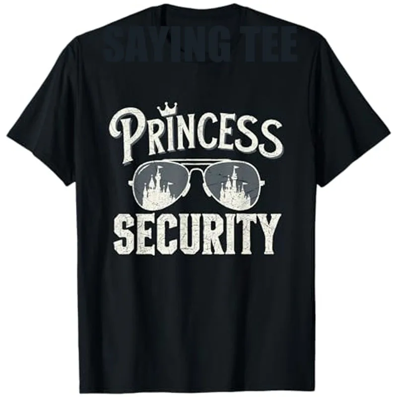 Princess Security Protection Birthday Party Matching Family T-Shirt Men's Fashion Husband Graphic Saying Tee Gift From Daughter
Princess Security Protection Birthday Party Matching Family T-Shirt Men's Fashion Husband Graphic Saying Tee Gift From Daughter