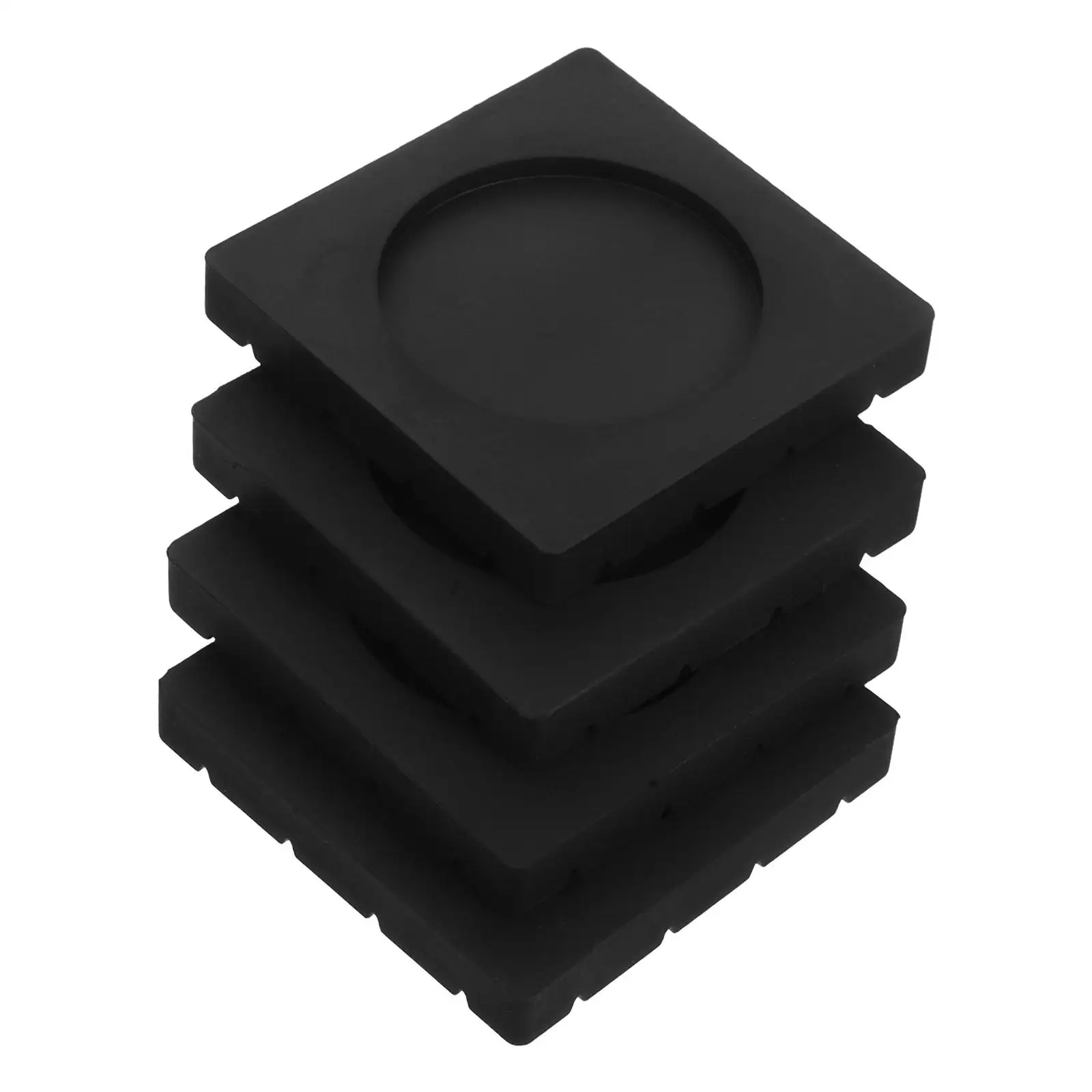 4 Pcs Washing Machine Pads Non slip Rubber Feet 6cm Black Square Grid Vibration Reduction Easy Installation Home 
4 Pcs Washing Machine Pads Non slip Rubber Feet 6cm Black Square Grid Vibration Reduction Easy Installation Home