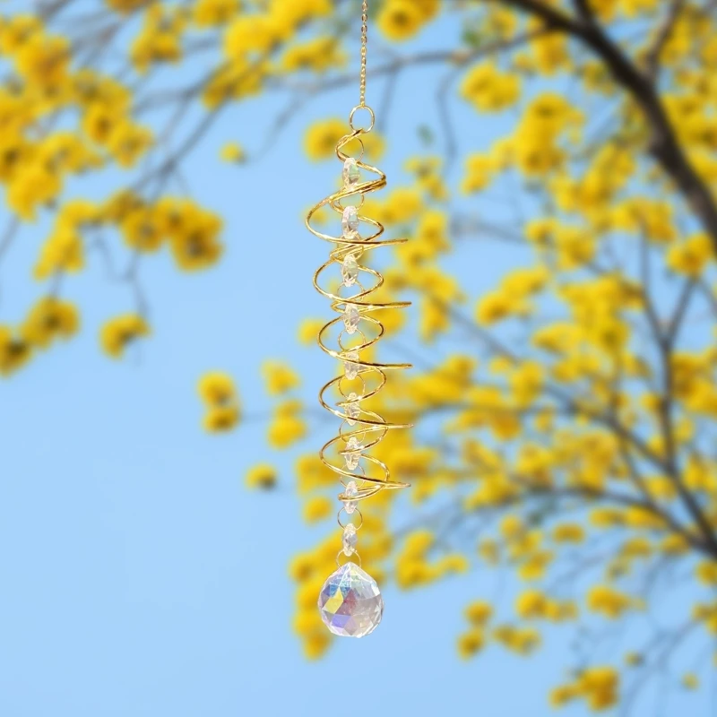 Gazing Spiraling Tail Wind Chimes Stabilizers Rainbows Hanging Suncatchers Dropship
Gazing Spiraling Tail Wind Chimes Stabilizers Rainbows Hanging Suncatchers Dropship
