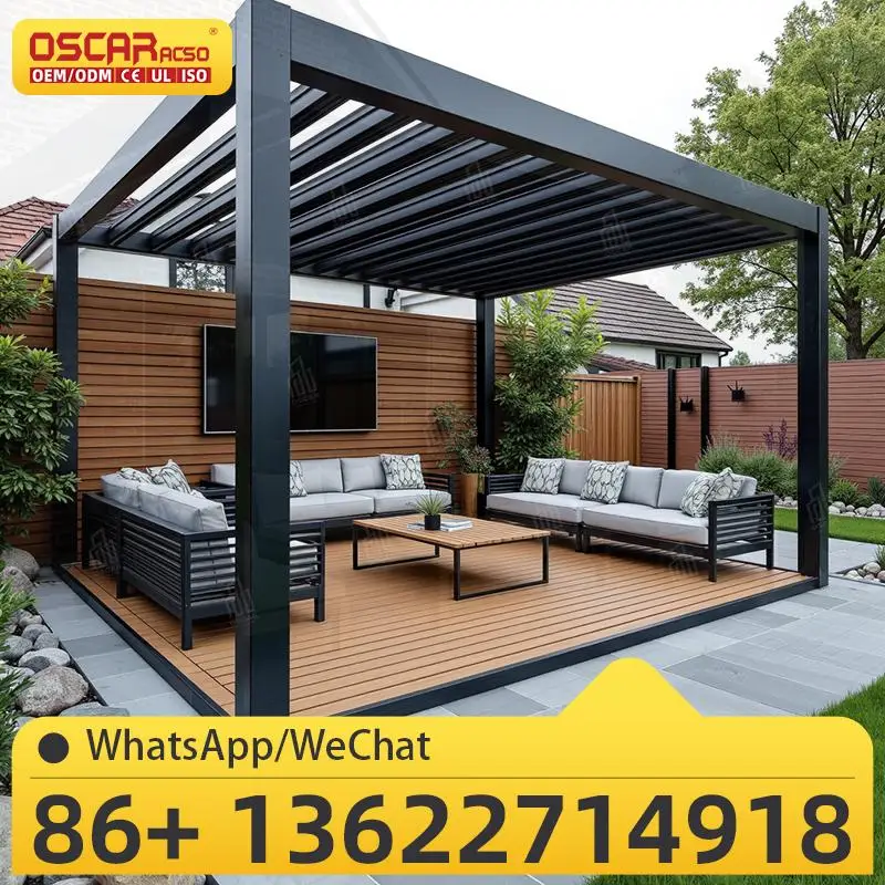Outdoor Aluminum Frame Lounger Furniture Patio Gazebo Cover for Terrace Balcony Garden pergola
Outdoor Aluminum Frame Lounger Furniture Patio Gazebo Cover for Terrace Balcony Garden pergola