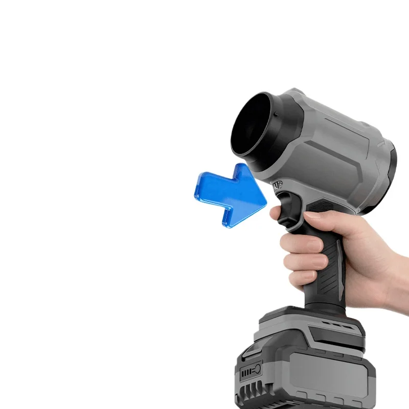 Industrial Cordless Leaf Blower Turbo Fan 21V Lithium Snow Cleaner Dust Blower Gun High Power Air Duster Strong Wind Machine
Industrial Cordless Leaf Blower Turbo Fan 21V Lithium Snow Cleaner Dust Blower Gun High Power Air Duster Strong Wind Machine