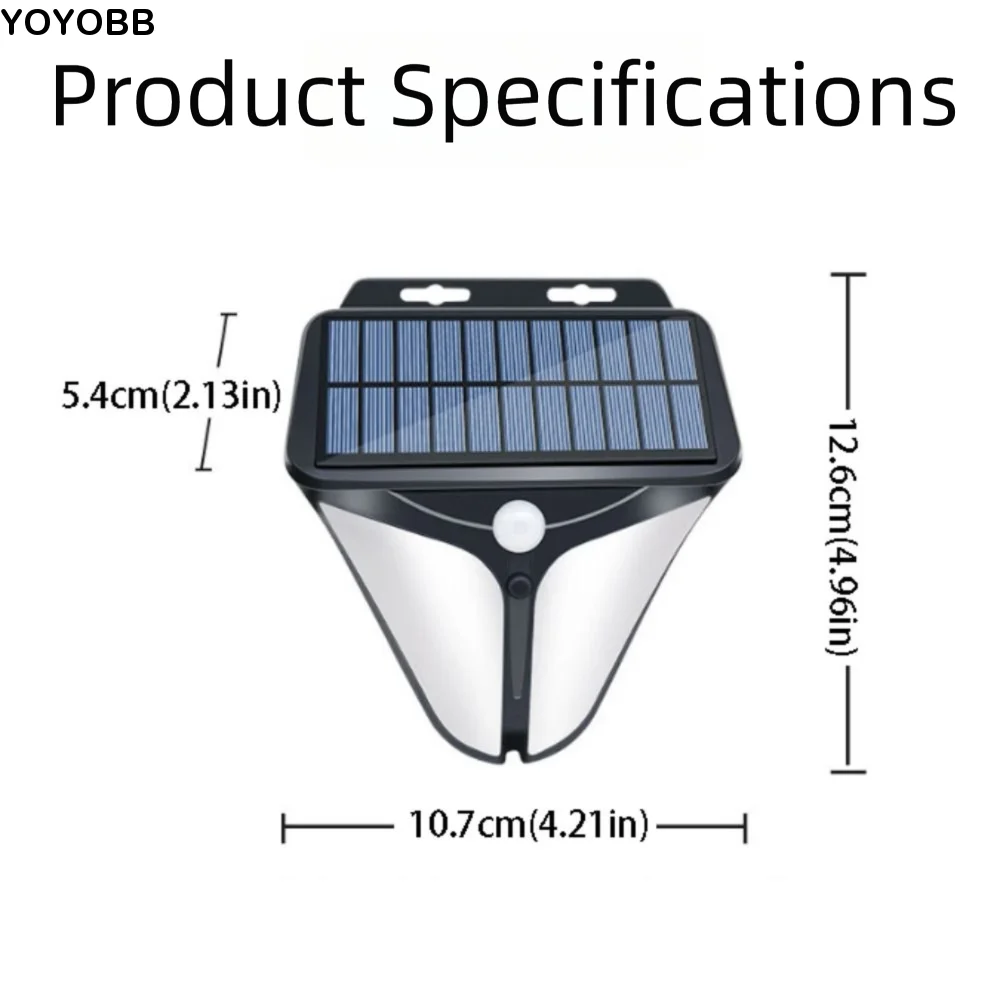Waterproof Solar Alarm Light 4 Modes Human Infrared Detection Outdoor Security Flash Light Flashing Warning
Waterproof Solar Alarm Light 4 Modes Human Infrared Detection Outdoor Security Flash Light Flashing Warning