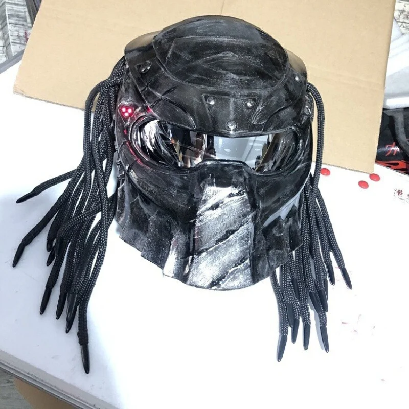 Hot Selling Motorcycle Full Helmet Lron Blood Warrior Hunter Alien Harley Riding DOT ECE Certification
Hot Selling Motorcycle Full Helmet Lron Blood Warrior Hunter Alien Harley Riding DOT ECE Certification