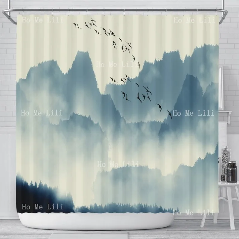 Watercolour Curtain Blue Bird Decor Shower Curtainbathroom Art Waterproof Printed Fabric Oriental Bath
Watercolour Curtain Blue Bird Decor Shower Curtainbathroom Art Waterproof Printed Fabric Oriental Bath