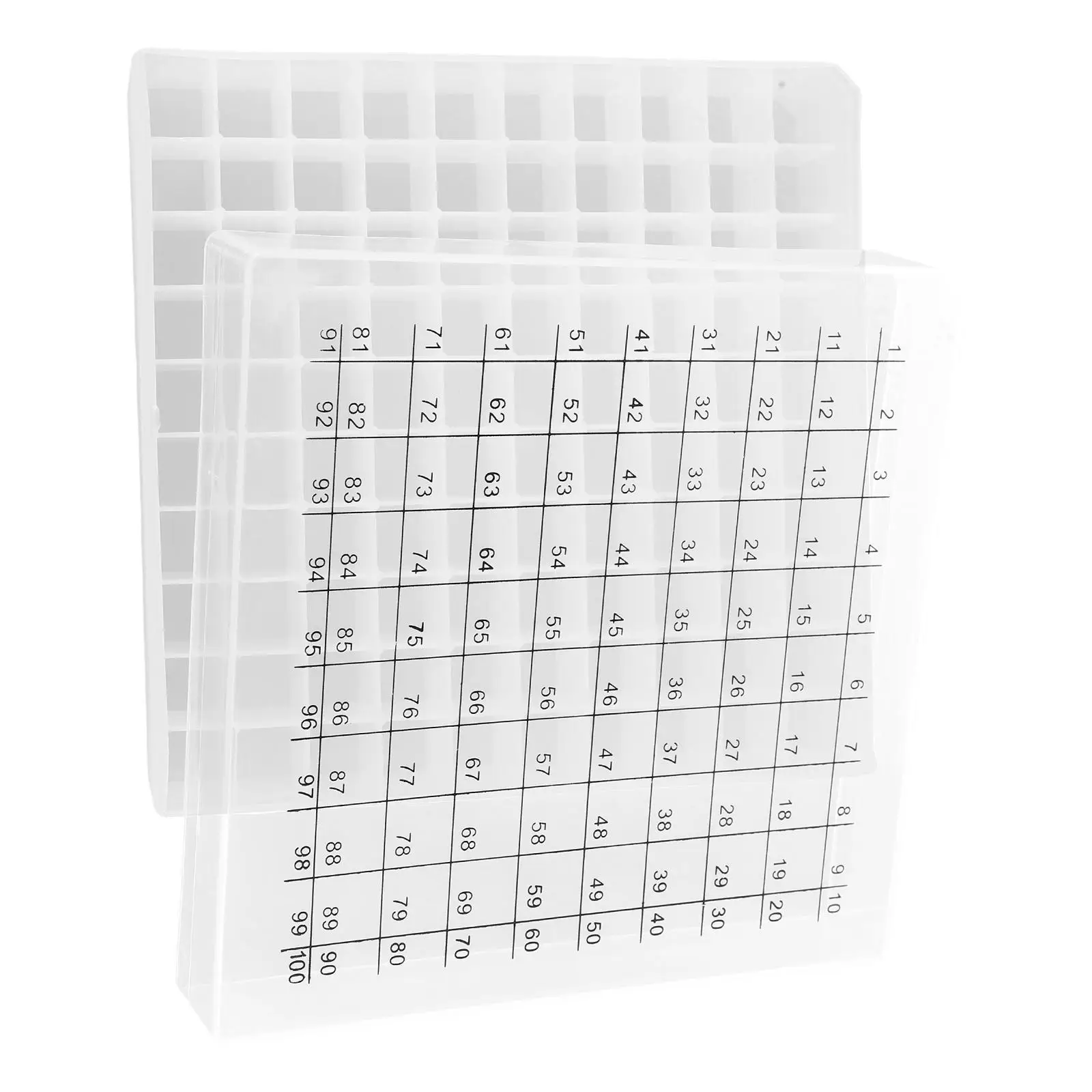 1Pcs Cold Storage 100 Compartments Lab Racks Test Tube Holder Microsmall Tubes Plastic ganizer Laboratory
1Pcs Cold Storage 100 Compartments Lab Racks Test Tube Holder Microsmall Tubes Plastic ganizer Laboratory