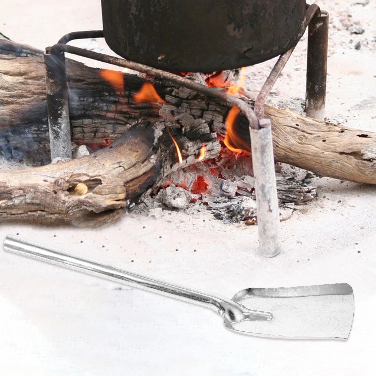 Thickened Coal Shovel Long Handle Fireplace Stove Scoop Silver Iron Ashes Burning Home Kitchen Tools Lightweight
Thickened Coal Shovel Long Handle Fireplace Stove Scoop Silver Iron Ashes Burning Home Kitchen Tools Lightweight