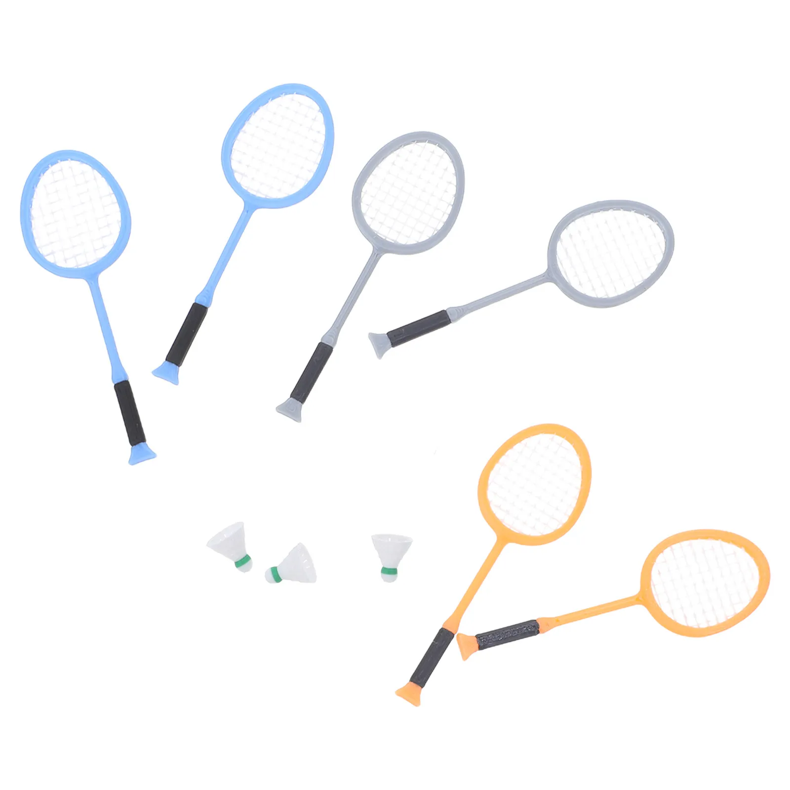 3Sets Mini Badminton Racket Dollhouse Accessories 1:12 Scale Realistic Miniature Badminton Racquet for Dollhouse Decor Cake
3Sets Mini Badminton Racket Dollhouse Accessories 1:12 Scale Realistic Miniature Badminton Racquet for Dollhouse Decor Cake
