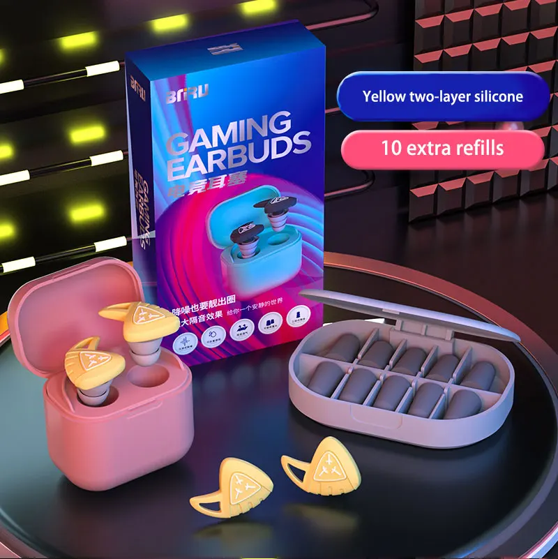 Ear Plugs Nano Silicone Plus Sponge Sleeping Earplugs Bouchon Oreille Anti Bruit Sommeil Gaming Earbuds Earplugs Bouchon Oreille
Ear Plugs Nano Silicone Plus Sponge Sleeping Earplugs Bouchon Oreille Anti Bruit Sommeil Gaming Earbuds Earplugs Bouchon Oreille