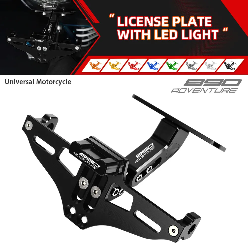 License Plate Holder Turn Signal LED Light For 890 ADVENTURE R S 2019 2020 2021 2022 2023 2024 Tail Tidy Fender Eliminator
License Plate Holder Turn Signal LED Light For 890 ADVENTURE R S 2019 2020 2021 2022 2023 2024 Tail Tidy Fender Eliminator