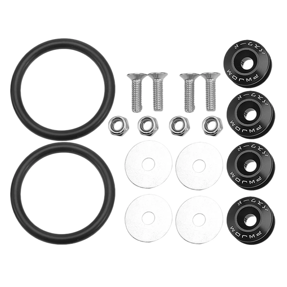 1 Set Bumper Fixing Clips Black Quick Release Kit Car Parts Accessories Front Bumper Holder Washers Reinforcement Fasteners 
1 Set Bumper Fixing Clips Black Quick Release Kit Car Parts Accessories Front Bumper Holder Washers Reinforcement Fasteners