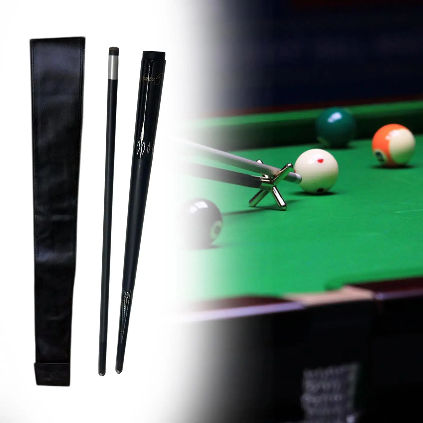Professional Pool Cue Carbon Fiber Handmade Ergonomic Split Design with Storage Bag for Billiards and Game Room Use
Professional Pool Cue Carbon Fiber Handmade Ergonomic Split Design with Storage Bag for Billiards and Game Room Use