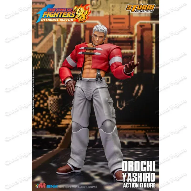 【In Stock】Original Storm Toys 1/12 King of Fighters '98 Ultimate Tournament Orochi Yashiro Collectible Figure Toy
【In Stock】Original Storm Toys 1/12 King of Fighters '98 Ultimate Tournament Orochi Yashiro Collectible Figure Toy