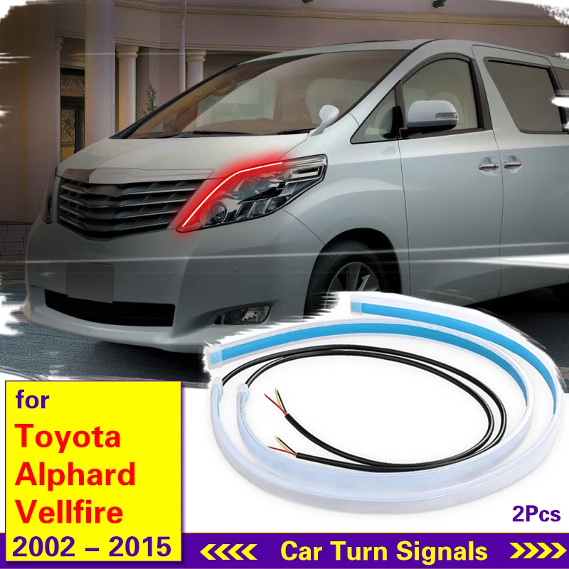 12v Led DRL Daytime Running Lights Car Light Turn Signal Brake Side Lights Headlight Strip for Toyota Alphard Vellfire 2002-2015
12v Led DRL Daytime Running Lights Car Light Turn Signal Brake Side Lights Headlight Strip for Toyota Alphard Vellfire 2002-2015
