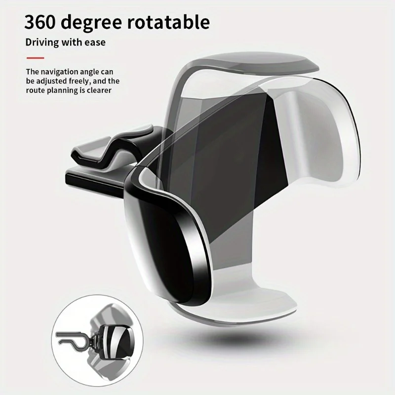 Universal Car Bracket Gravity Auto Phone Holder Car Air Vent Clip Mount Mobile Phone Holder Cell Phone Stand 360° Rotatable 
Universal Car Bracket Gravity Auto Phone Holder Car Air Vent Clip Mount Mobile Phone Holder Cell Phone Stand 360° Rotatable