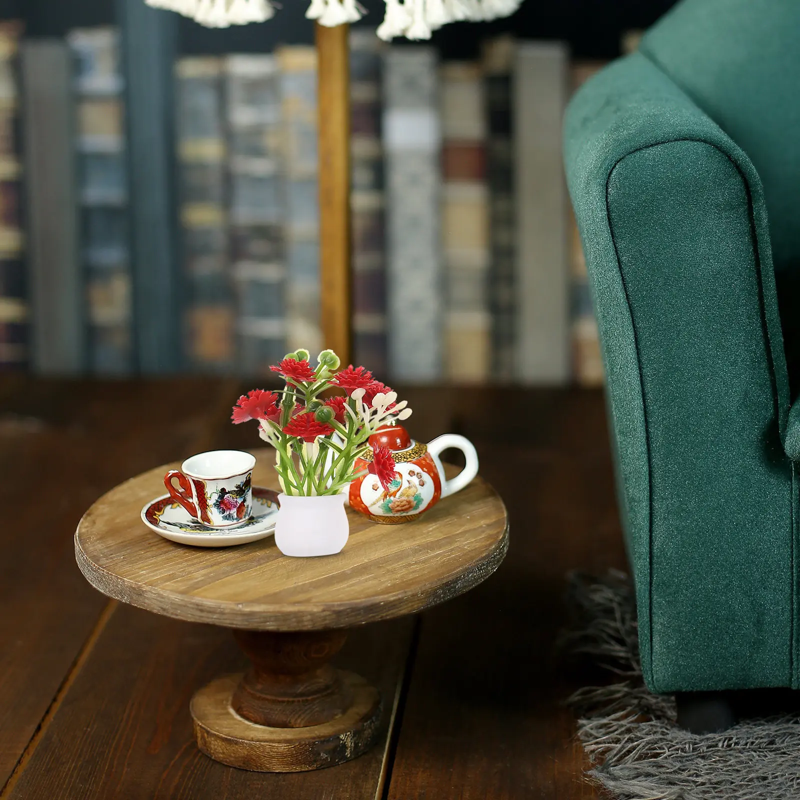 5Pcs Miniature Flower Vase Set 1:12 Scale Realistic Faux Flowers for Dollhouse Table Centerpiece Shelf Styling Fairy Garden
5Pcs Miniature Flower Vase Set 1:12 Scale Realistic Faux Flowers for Dollhouse Table Centerpiece Shelf Styling Fairy Garden