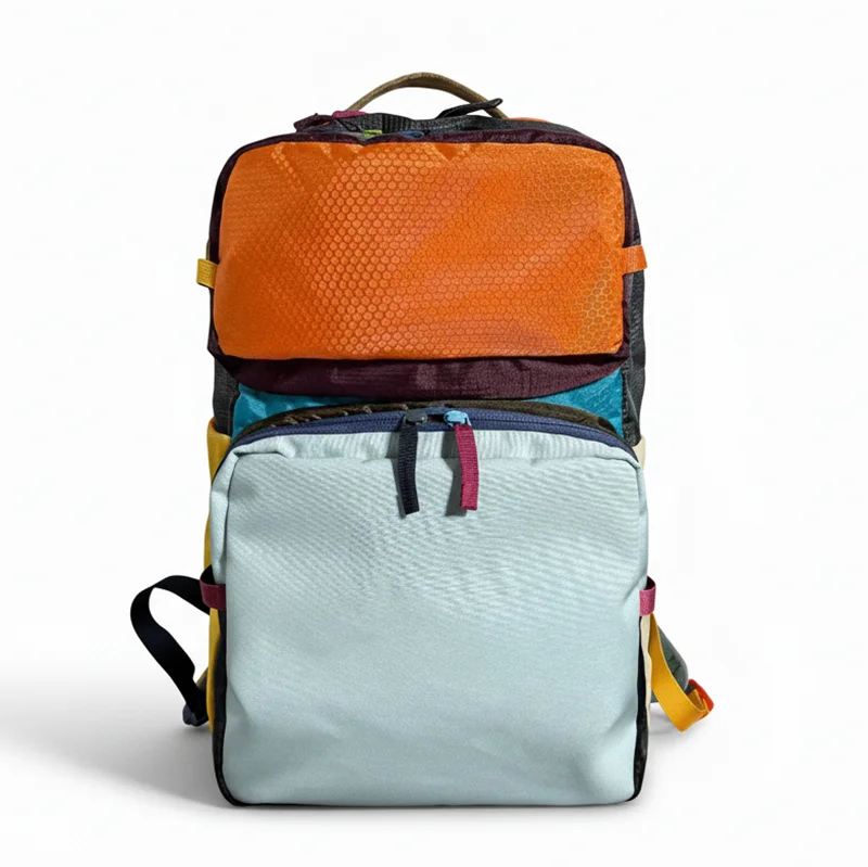 Colorful Color-Block Nylon Large Capacity Backpack Durable Travel Bag for Men And Women
Colorful Color-Block Nylon Large Capacity Backpack Durable Travel Bag for Men And Women
