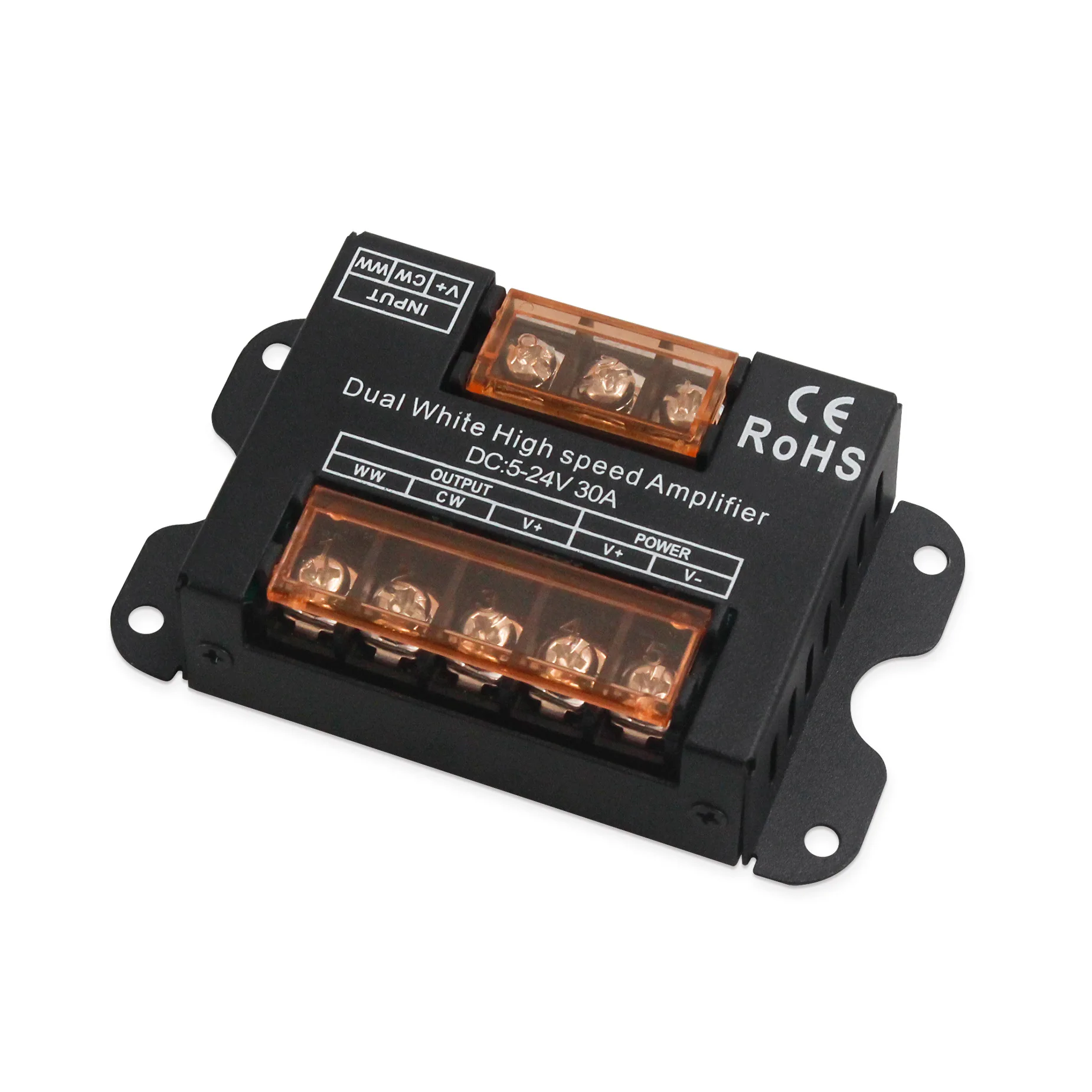 DC5-24V 30A CCT LED Strip Amplifier High Speed Amplifier for Dual color LED Strip Power Repeater Controller
DC5-24V 30A CCT LED Strip Amplifier High Speed Amplifier for Dual color LED Strip Power Repeater Controller