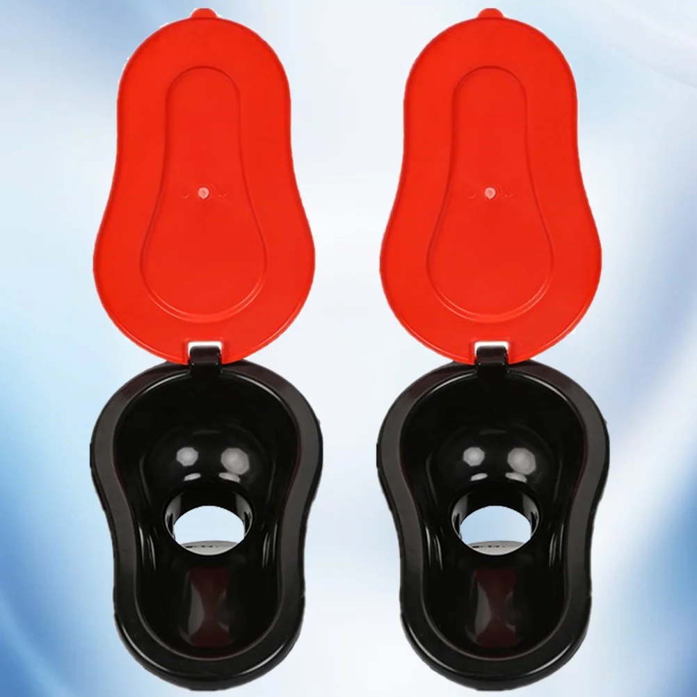 2Pcs Plastic Toilet Black Base Red Cover Small Squatting Pan Durable Temporary Outdoor Worker Portable Outdoor Worker Toilet
2Pcs Plastic Toilet Black Base Red Cover Small Squatting Pan Durable Temporary Outdoor Worker Portable Outdoor Worker Toilet