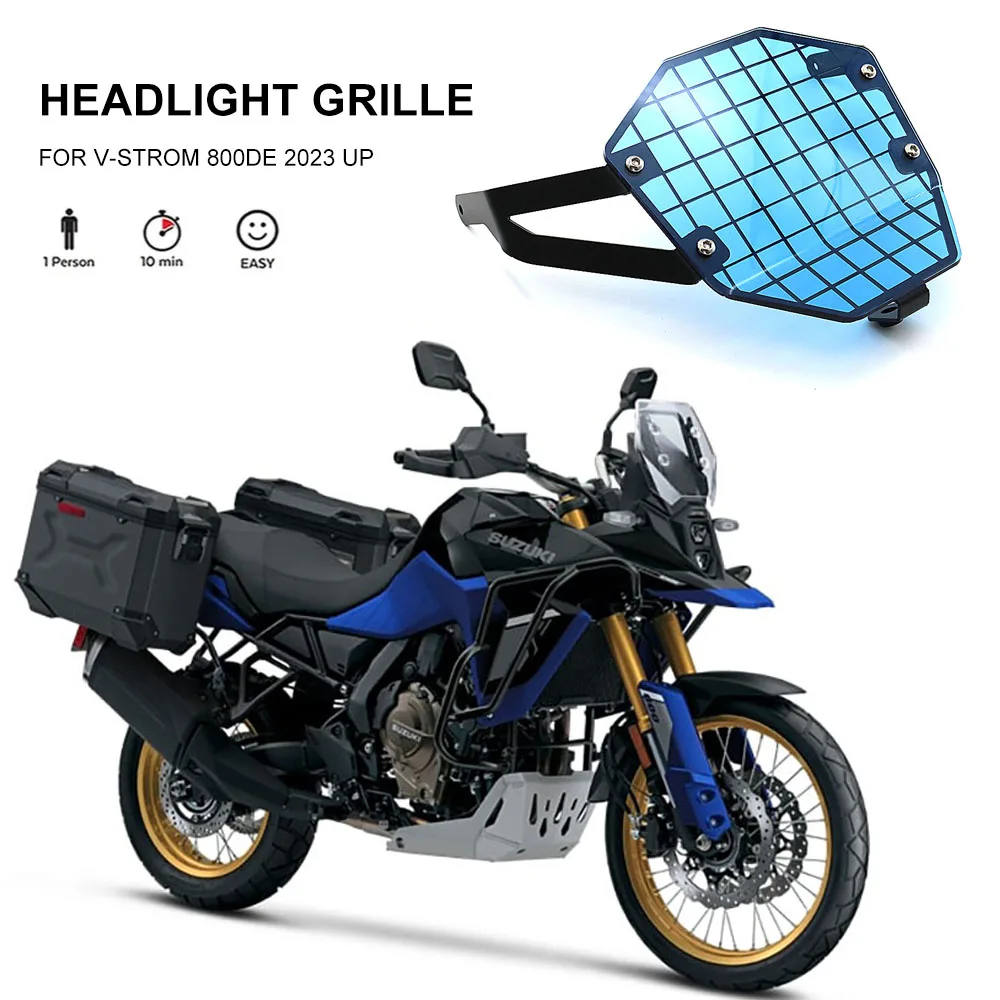 NEW Motorcycle Headlight Protector Grille Guard Cover Protection Grill For Suzuki V-STROM 800DE 2023 2024
NEW Motorcycle Headlight Protector Grille Guard Cover Protection Grill For Suzuki V-STROM 800DE 2023 2024