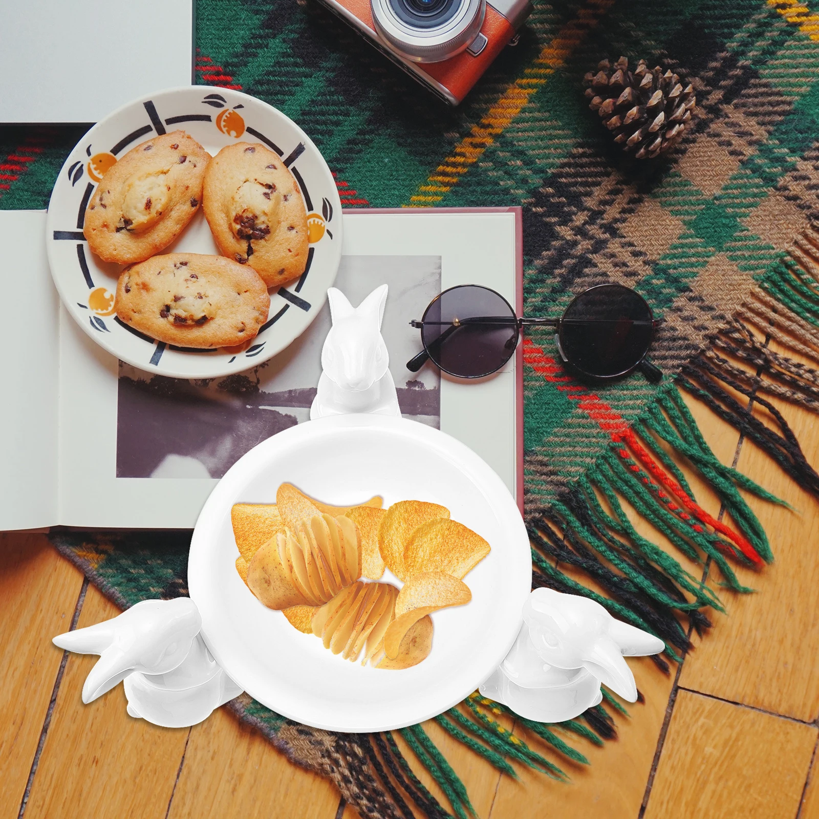 1Set Rabbit Shaped Ceramic Dish Lifelike Baking Display Tray for Dessert Serving Tabletop Ornament Living Room Decoration
1Set Rabbit Shaped Ceramic Dish Lifelike Baking Display Tray for Dessert Serving Tabletop Ornament Living Room Decoration