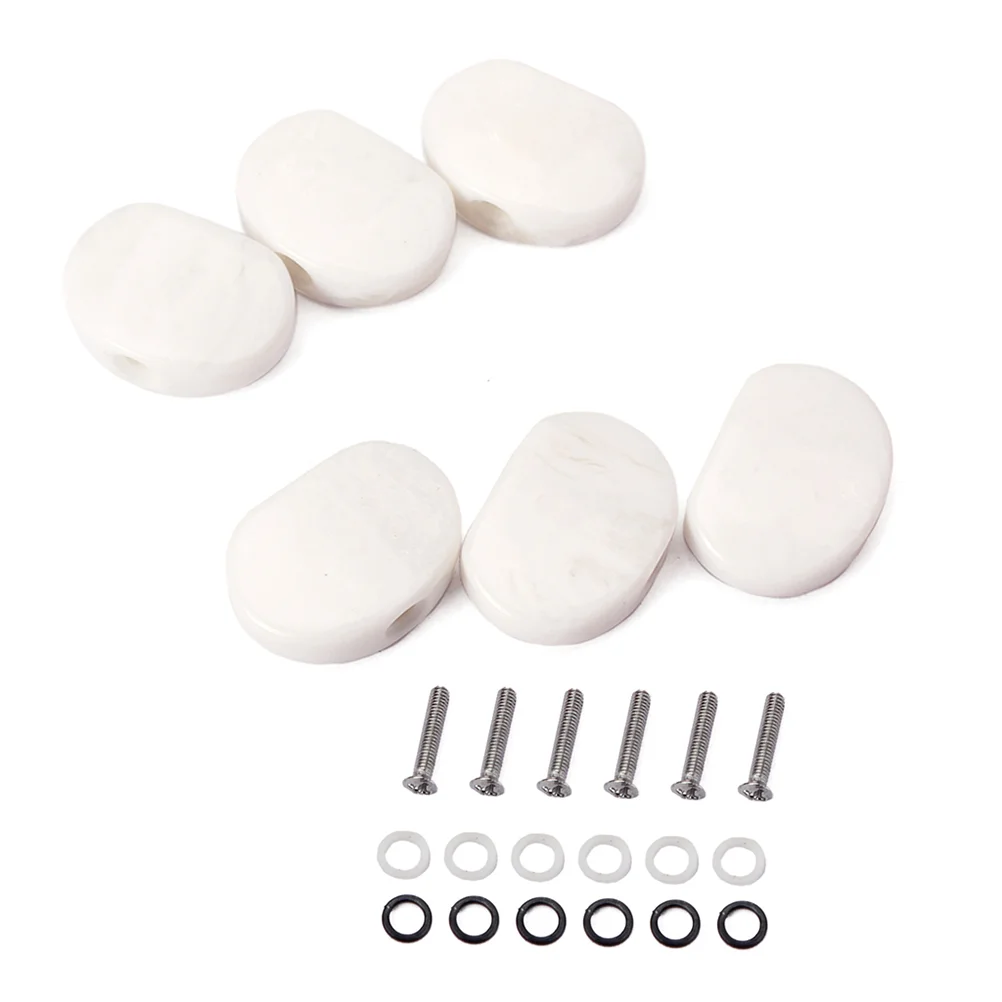 6 PCS Locking Guitar Tuners Vintage Metal Chrome Tuning Pegs Machine Heads White Black Ferrules Screws Easy Install
6 PCS Locking Guitar Tuners Vintage Metal Chrome Tuning Pegs Machine Heads White Black Ferrules Screws Easy Install