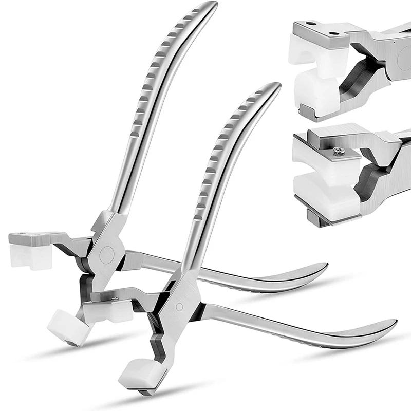 2 Pcs Ring Making Kit Chain Nose Pliers Bending And Wrapping Metal Tool Stainless Steel Ring Bender Ring Bending Tool
2 Pcs Ring Making Kit Chain Nose Pliers Bending And Wrapping Metal Tool Stainless Steel Ring Bender Ring Bending Tool