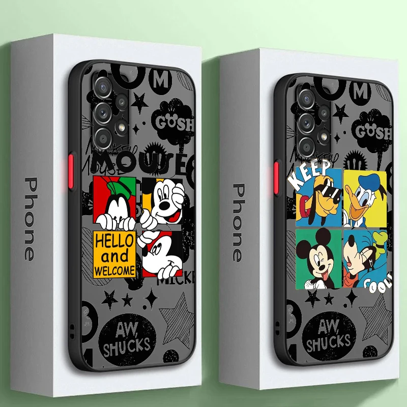 Disney Fashion Cartoon Cute Frosted Translucent For Samsung Galaxy S24 S23 S22 S21 S20 FE S10 S9 S8 Plus Ultra Pro 5G Back
Disney Fashion Cartoon Cute Frosted Translucent For Samsung Galaxy S24 S23 S22 S21 S20 FE S10 S9 S8 Plus Ultra Pro 5G Back