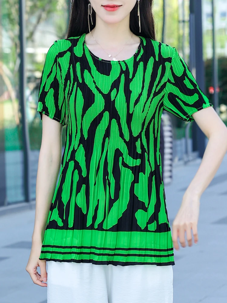 Geometry Print T Shirt Women Pullovers 2025 Summer Clothes For Women Tees Top Short Sleeve Elastic Women's T-shirt
Geometry Print T Shirt Women Pullovers 2025 Summer Clothes For Women Tees Top Short Sleeve Elastic Women's T-shirt