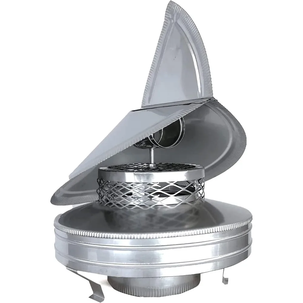 Chimcare Wind Directional Chimney Cap – Stainless Steel, Wind-Driven, for Air-Cooled Chimneys, USA-Crafted, 8” Round 
Chimcare Wind Directional Chimney Cap – Stainless Steel, Wind-Driven, for Air-Cooled Chimneys, USA-Crafted, 8” Round