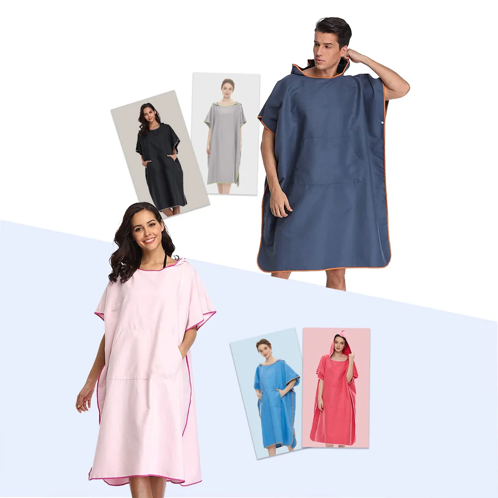 Unisex Pocket Surf Poncho Towel Poncho Quick-Dry Towel Hoodie Microfiber Beach Robe Changing Poncho Swim Towel Beach Poncho(A22) 
Unisex Pocket Surf Poncho Towel Poncho Quick-Dry Towel Hoodie Microfiber Beach Robe Changing Poncho Swim Towel Beach Poncho(A22)