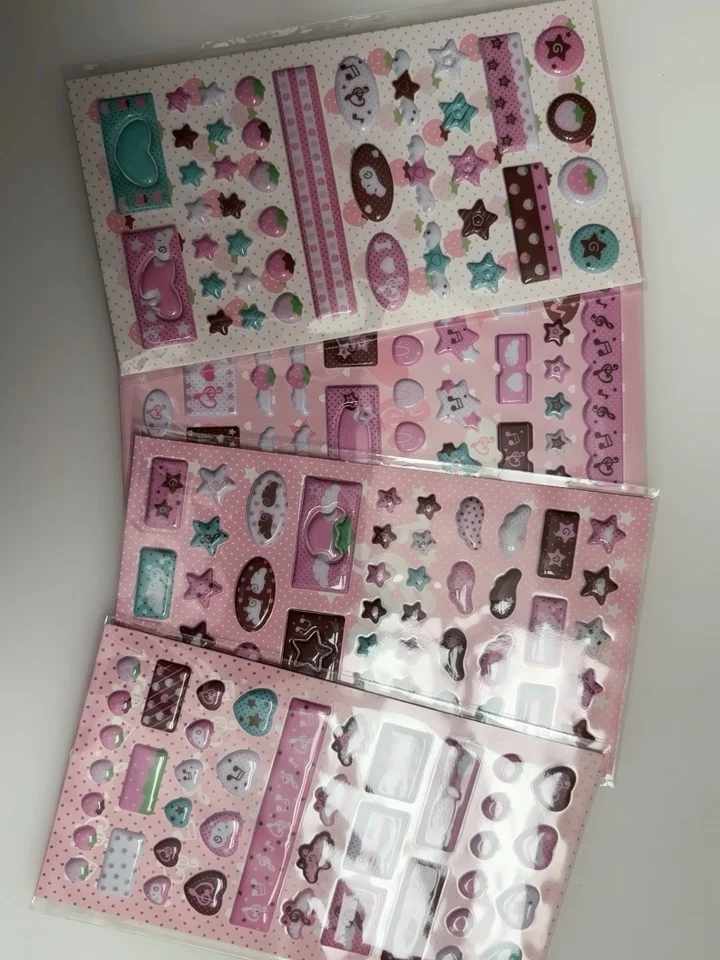 Ins Style Sweet Pink Series Strawberry Star Flash Film Goo Card Stickers Korean Style Phone Case Decorative Stickers
Ins Style Sweet Pink Series Strawberry Star Flash Film Goo Card Stickers Korean Style Phone Case Decorative Stickers