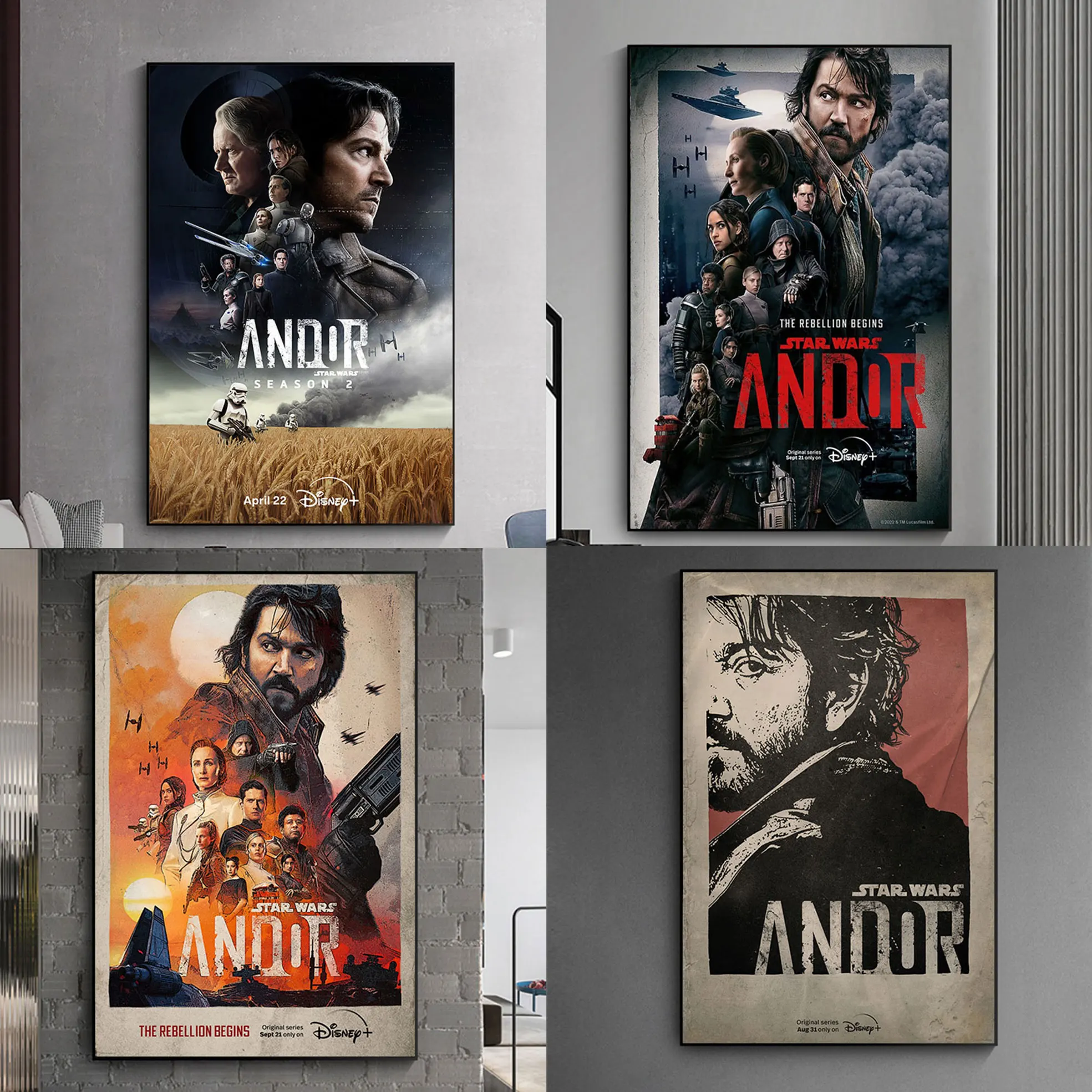 Disney ANDIR Season 2 Poster Home Decor Canvas Wall Art TV Series Inspired Painting for Living Room Bedroom Office Modern
Disney ANDIR Season 2 Poster Home Decor Canvas Wall Art TV Series Inspired Painting for Living Room Bedroom Office Modern