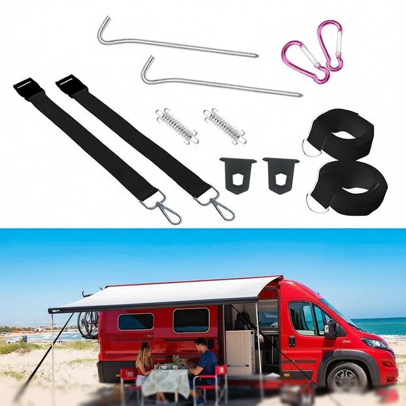 1 Set For FIAMMA AWNING TIE DOWN KIT TYPE S BLACK FOR F35 F45 F65 RV CARAVAN MOTORHOME Tool Automobiles RV Parts
1 Set For FIAMMA AWNING TIE DOWN KIT TYPE S BLACK FOR F35 F45 F65 RV CARAVAN MOTORHOME Tool Automobiles RV Parts