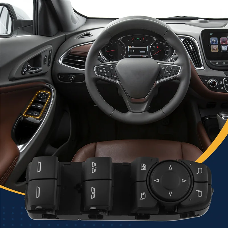 QB-Car Window Glass Lifter Switch Front Left For Malibu XL Equinox Bolt EV 84587888 26217993
QB-Car Window Glass Lifter Switch Front Left For Malibu XL Equinox Bolt EV 84587888 26217993