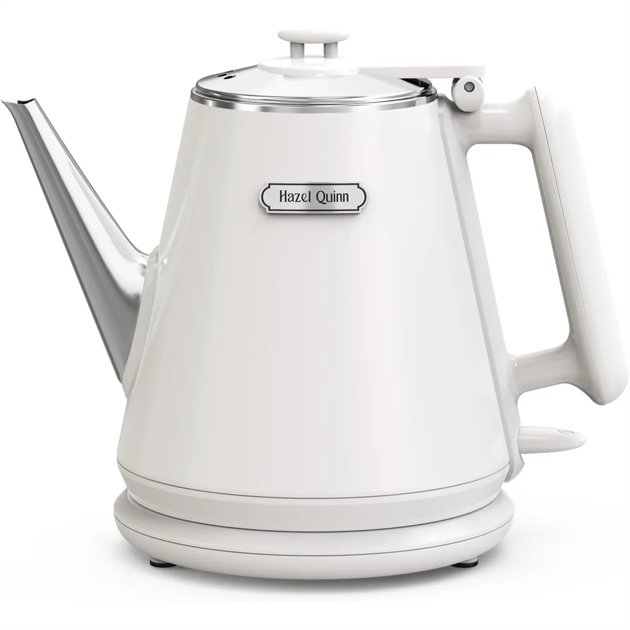 Electric Kettle 1L/34oz Small Tea Kettle, 800W Fast Boil, 304 Stainless Steel Interior, Double Wall Cool Touch, Auto Shut-Off
Electric Kettle 1L/34oz Small Tea Kettle, 800W Fast Boil, 304 Stainless Steel Interior, Double Wall Cool Touch, Auto Shut-Off
