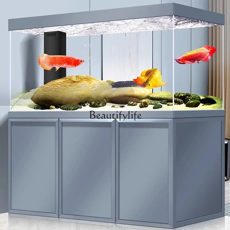 FG26Ultra-white fish tank medium and large living room bottom filter aquarium entrance screen partition dragon fish tank
FG26Ultra-white fish tank medium and large living room bottom filter aquarium entrance screen partition dragon fish tank