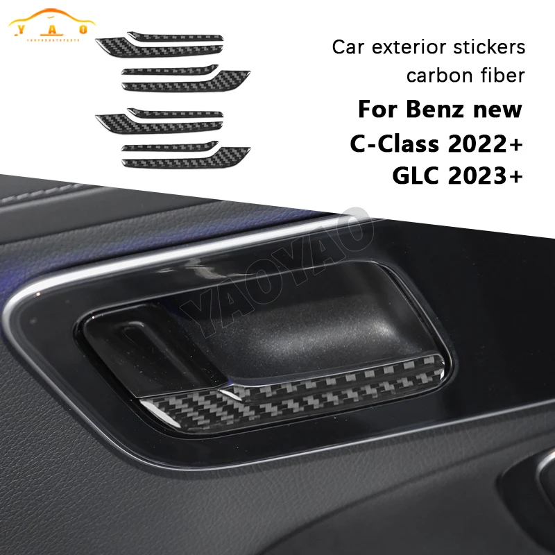 Carbon Fiber Inner Door Bowl Handel Cover Sticker For Mercedes-Benz C-Class W206 2022 Car Interior Accessories
Carbon Fiber Inner Door Bowl Handel Cover Sticker For Mercedes-Benz C-Class W206 2022 Car Interior Accessories