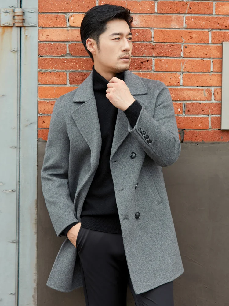 2023 Autumn And Winter New Wool Double-Sided Coat Men's Long Suit Collar Business Casual Temperament Cashmere Woolen Coat Coat
2023 Autumn And Winter New Wool Double-Sided Coat Men's Long Suit Collar Business Casual Temperament Cashmere Woolen Coat Coat