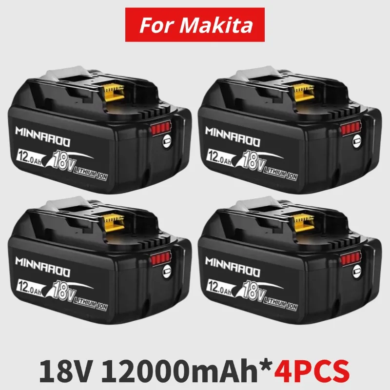 For Makita 12.0Ah/8.0Ah lithium-ion battery can replaceBL1815 BL1840B BL1830BBL1850B BL1860B LXT400 for Makita power tools
For Makita 12.0Ah/8.0Ah lithium-ion battery can replaceBL1815 BL1840B BL1830BBL1850B BL1860B LXT400 for Makita power tools
