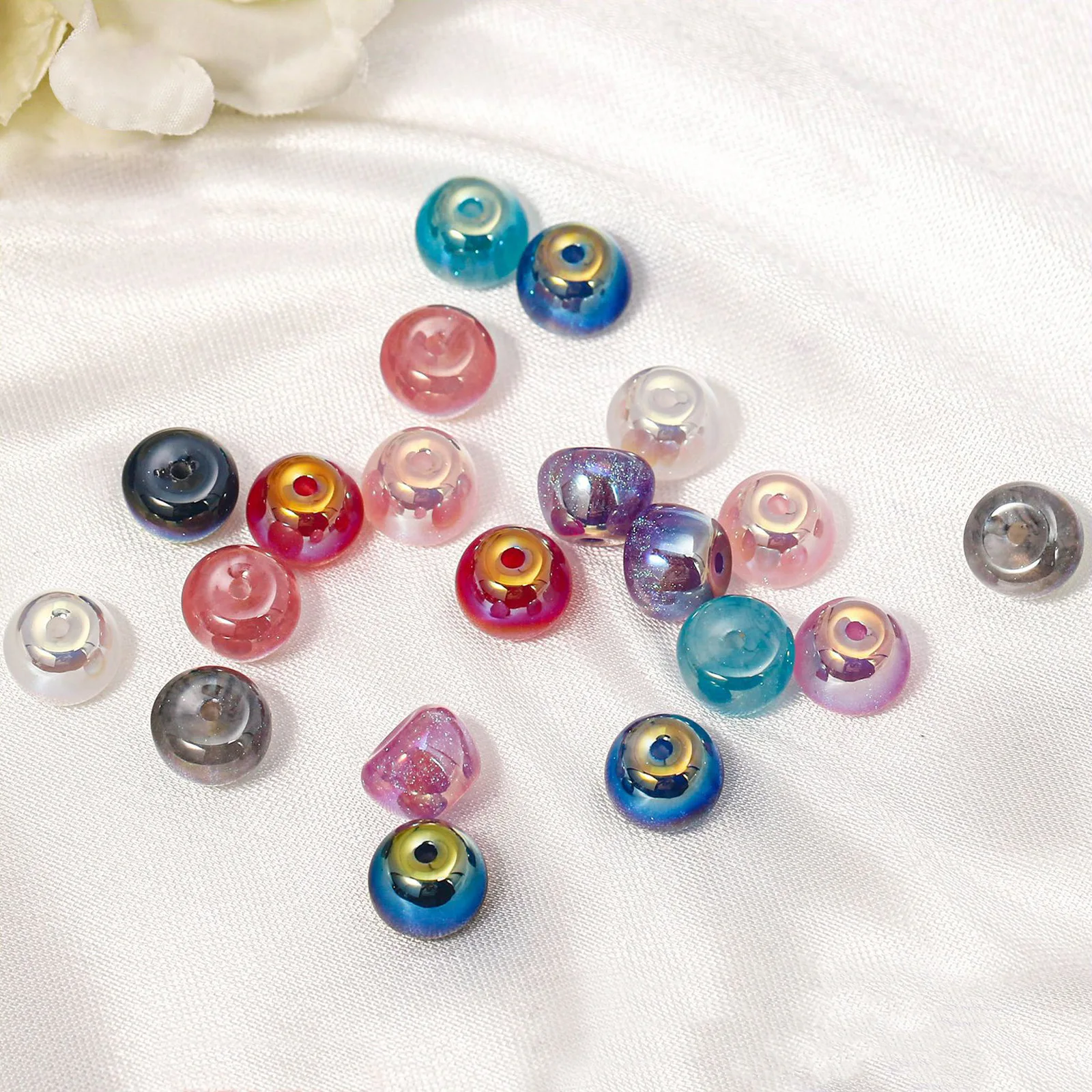 20pcs 11mm Acrylic Loose Beads Jewelry Spacer Beads Handmade Key Chain Necklace Earring Bracelet Beads Diy Jewelry Making Charms
20pcs 11mm Acrylic Loose Beads Jewelry Spacer Beads Handmade Key Chain Necklace Earring Bracelet Beads Diy Jewelry Making Charms