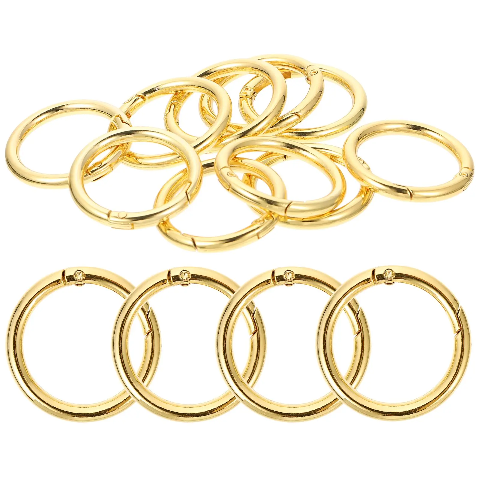 10 Pcs Spring Buckle Key Rings Flat Design Vintage Style Portable Key Chain Accessories Split Rings Metal Jewelry Crafts
10 Pcs Spring Buckle Key Rings Flat Design Vintage Style Portable Key Chain Accessories Split Rings Metal Jewelry Crafts
