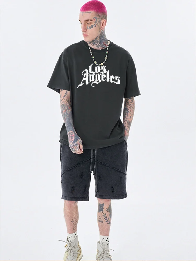 2024 Summer Los Angeles Fashion Cotton T-shirt High Quality Breathable Elastic O-neck Top Sweatshirt for Men
2024 Summer Los Angeles Fashion Cotton T-shirt High Quality Breathable Elastic O-neck Top Sweatshirt for Men