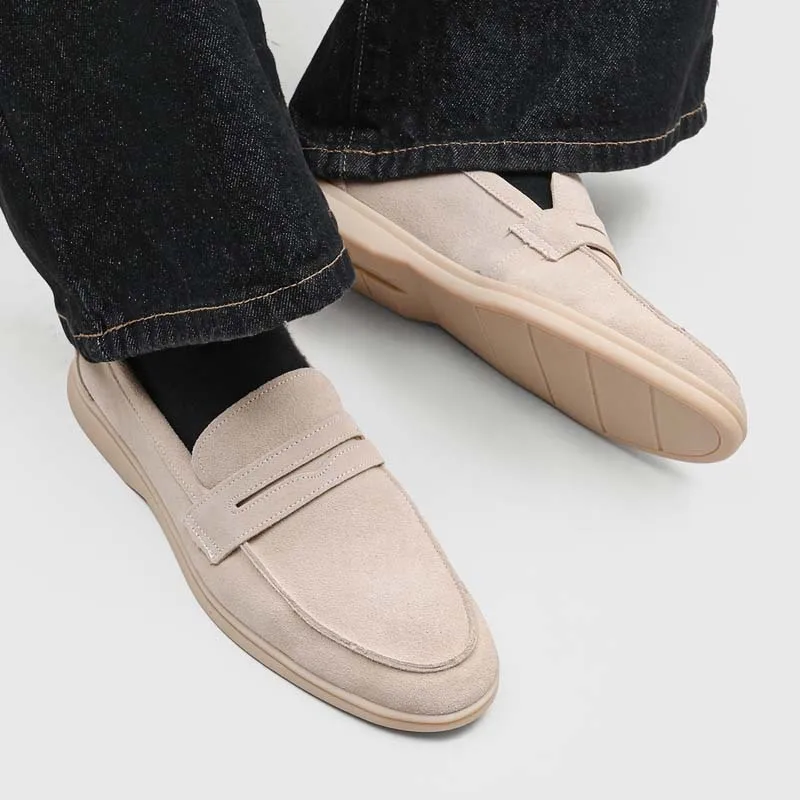 British style retro gentleman dress loafers old money style lazy one pedal breathable versatile bean shoes
British style retro gentleman dress loafers old money style lazy one pedal breathable versatile bean shoes